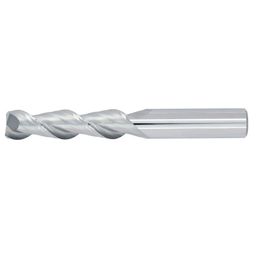 1/2" 2Flute 2"LOC 4"OAL 1/2"Shk Round Shank Square Uncoated Carbide End Mill Medium/Finisher (UHPA)