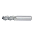 5/8" 3Flute 1-1/4"LOC 3-1/2"OAL 5/8"Shk Round Shank Ball Nose Uncoated Carbide End Mill Medium/Finisher (UHPA)