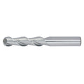 3/4" 2Flute 2-1/4"LOC 5"OAL 3/4"Shk Round Shank Ball Nose Uncoated Carbide End Mill Medium/Finisher (UHPA)