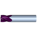 5/16" 4Flute 3/8"LOC 2"OAL 5/16"Shk Round Shank .020 Corner Radius TiALN Carbide End Mill (UHP)