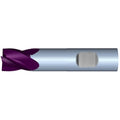 5/8" 4Flute 3/4"LOC 3"OAL 5/8"Shk Weldon Shank .030 Corner Radius TiALN Carbide End Mill (UHP)