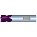 3/4" 4Flute 1"LOC 3"OAL 3/4"Shk Weldon Shank .030 Corner Radius TiALN Carbide End Mill (UHP)