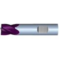 5/8" 4Flute 3/4"LOC 3"OAL 5/8"Shk Weldon Shank .030 Corner Radius TiALN Carbide End Mill (HP)