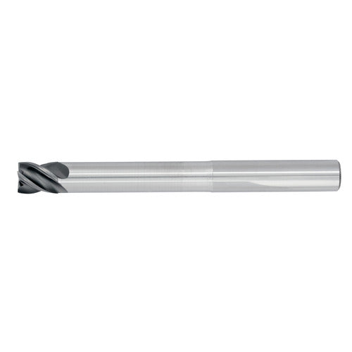 1/4" 4Flute 3/8"LOC 4"OAL 1/4"Shk Round Shank .015 Corner Radius TiALN Carbide End Mill (HP)