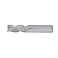 1" 3Flute 1-1/2"LOC 4"OAL 1"Shk Round Shank .120 Corner Radius Uncoated Carbide End Mill Medium/Rougher (UHPA)