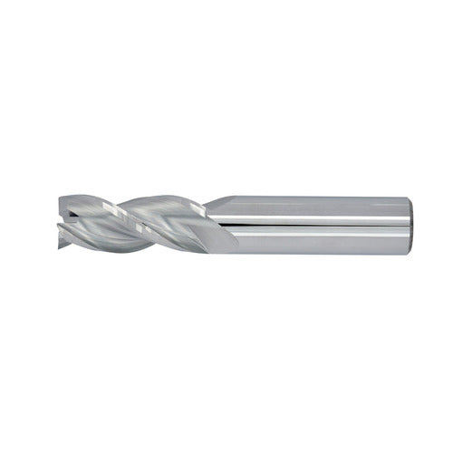 1" 3Flute 1-1/2"LOC 4"OAL 1"Shk Round Shank .120 Corner Radius Uncoated Carbide End Mill Medium/Rougher (UHPA)