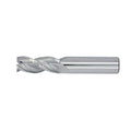 1" 3Flute 1-1/2"LOC 4"OAL 1"Shk Round Shank .120 Corner Radius Uncoated Carbide End Mill Medium/Rougher (UHPA)