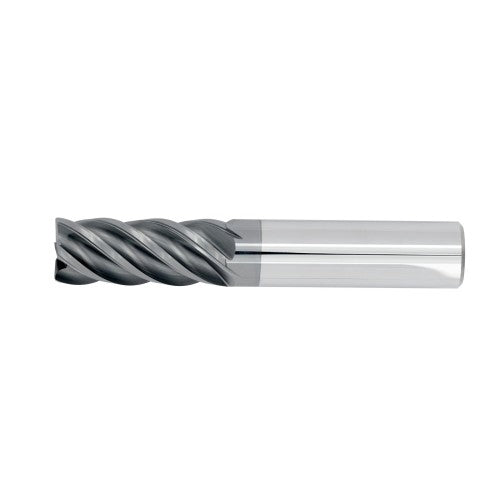 5/8" 5Flute 2-1/2"LOC 5"OAL 5/8"Shk Round Shank .030 Corner Radius ALL4 Carbide End Mill HEM (UHP)