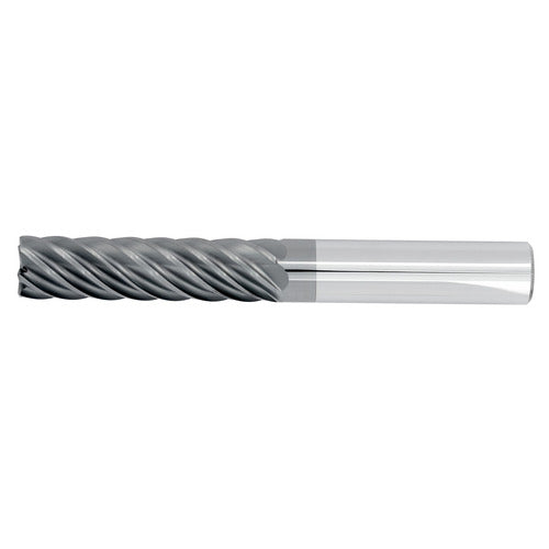 1/2" 7Flute 2-5/8"LOC 5"OAL 1/2"Shk Round Shank .015 Corner Radius ALL4 Carbide End Mill HEM (UHP)