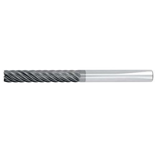 1/2" 7Flute 3-1/4"LOC 6"OAL 1/2"Shk Round Shank .060 Corner Radius ALL4 Carbide End Mill HEM (UHP)