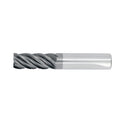 5/8" 5Flute 1-1/2"LOC 3-1/2"OAL 5/8"Shk Round Shank .030 Corner Radius ALL4 Carbide End Mill with Chipbreaker HEM (UHP)