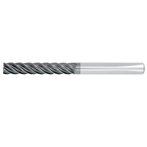 3/4" 5Flute 3-1/4"LOC 6"OAL 3/4"Shk Round Shank .030 Corner Radius ALL4 Carbide End Mill with Chipbreaker HEM (UHP)