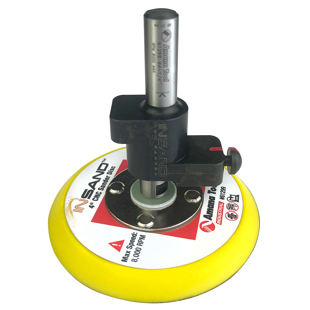 IN-SAND™ Dynamically Balanced Non-Random Orbital CNC Sander 1/2 Shank