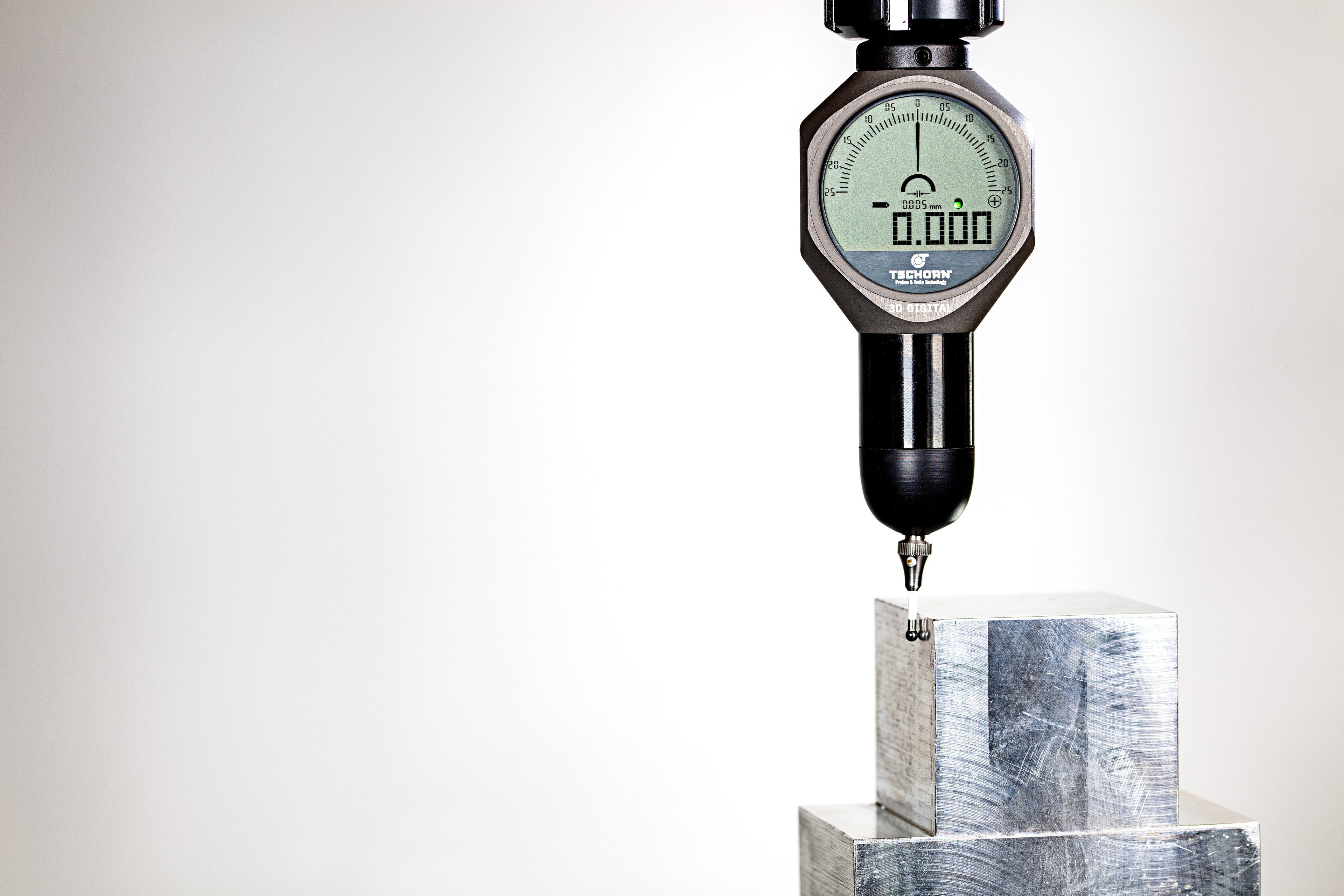 Tschorn 3D Tester Digital - 12mm Shank, 139mm Reach, 3mm Probe Tip