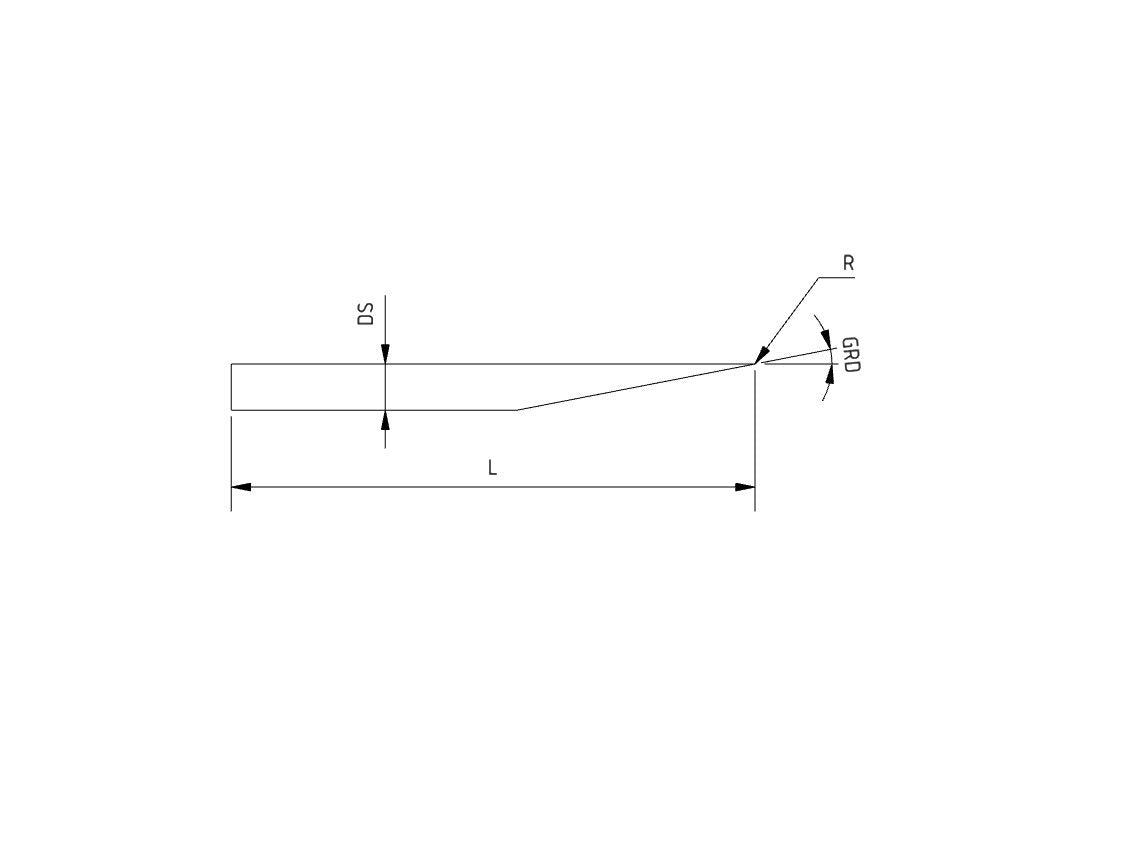 CST-100-403-CS - Ceramic Contour Stylus 6mm