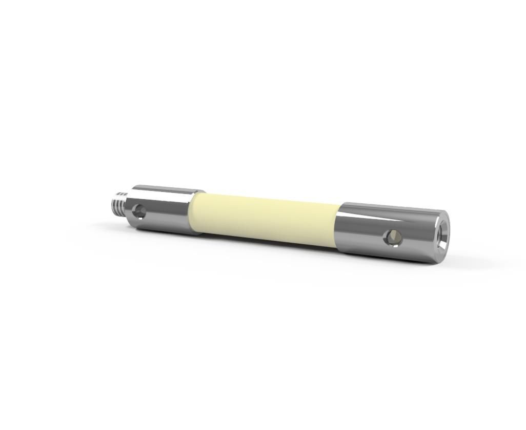 EM4 070 030 SCE - M4 Ø7mm, 30mm Long Stylus Extension Ceramic Shaft