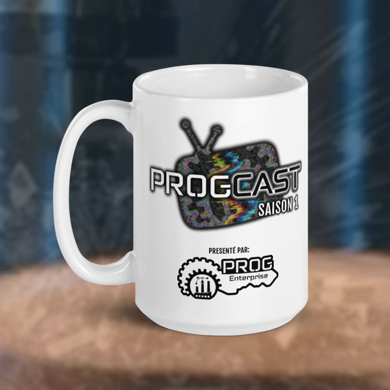 PROGcast Coffee Mug – Saison 1 (15 oz - White)