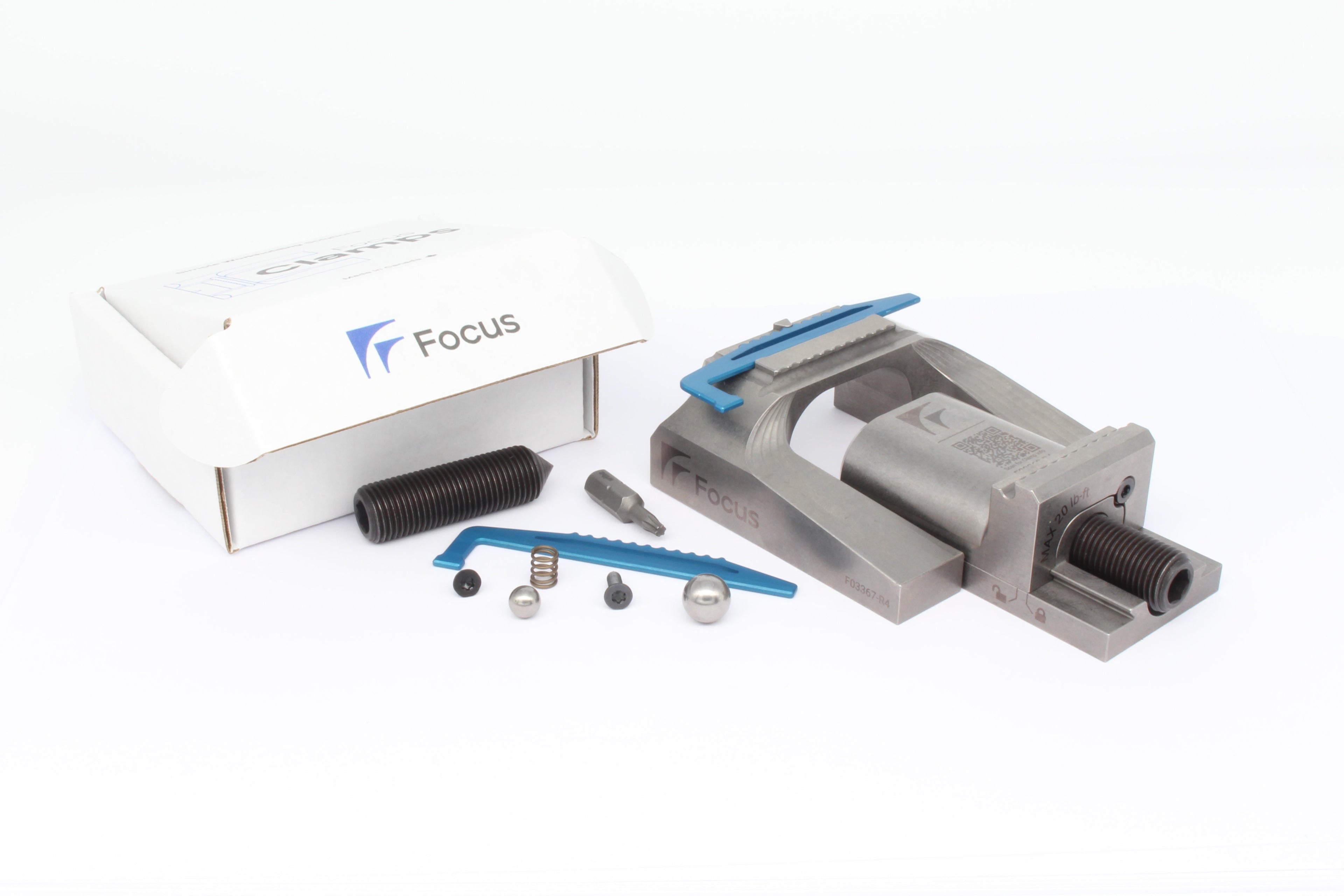 Focus Clamp - Modular Tool-Free CNC Milling Workholding Clamp