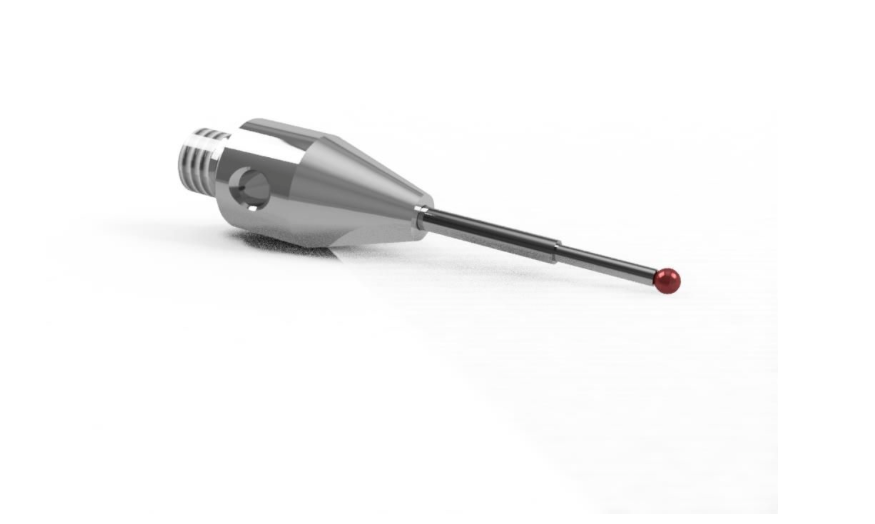SM3 XS10 040 RCA - Stepped M3 XXT CMM Stylus, 1mm Ruby Ball, 40mm Tungsten Carbide Stem, 31mm EWL