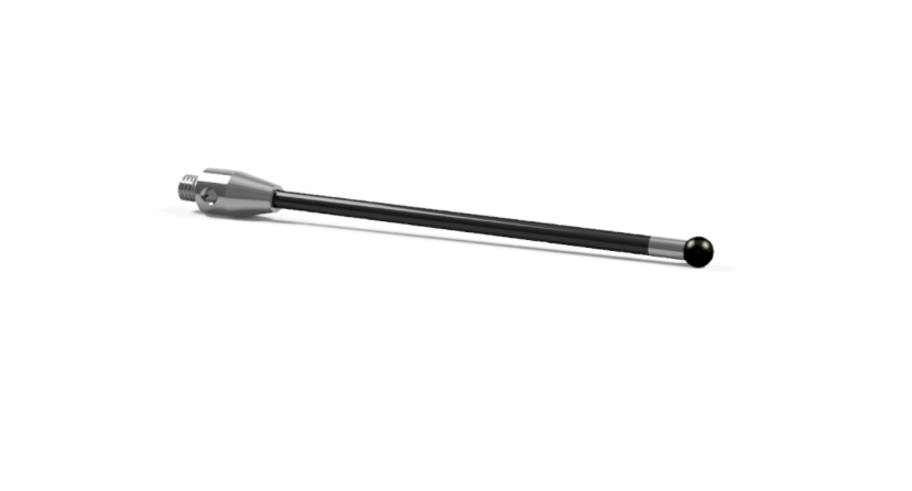 SM3 X30 075 SCF - Straight M3 XXT CMM Stylus, 3mm Silicon Nitride Ball, 75mm Carbon Fiber Stem, 66mm EWL