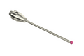 SM4 020 050 RCA - Straight M4 CMM Stylus, 2mm Ruby Ball, 50mm Tungsten Carbide Stem, 40mm EWL