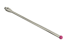 SM4 050 100 RCA - Straight M4 Stylus, 5mm Ruby Ball, 100mm Tungsten Carbide Stem, 85mm EWL