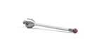 SM5 050 100 RCE - Straight M5 CMM Stylus 5mm Ruby Ball, 100mm Ceramic Stem, EWL 90mm