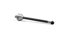 SM5 030 058 SCF - Straight M5 CMM Stylus 3mm Silicone Nitrite Ball, 58mm Carbon Fiber Stem, EWL 48mm