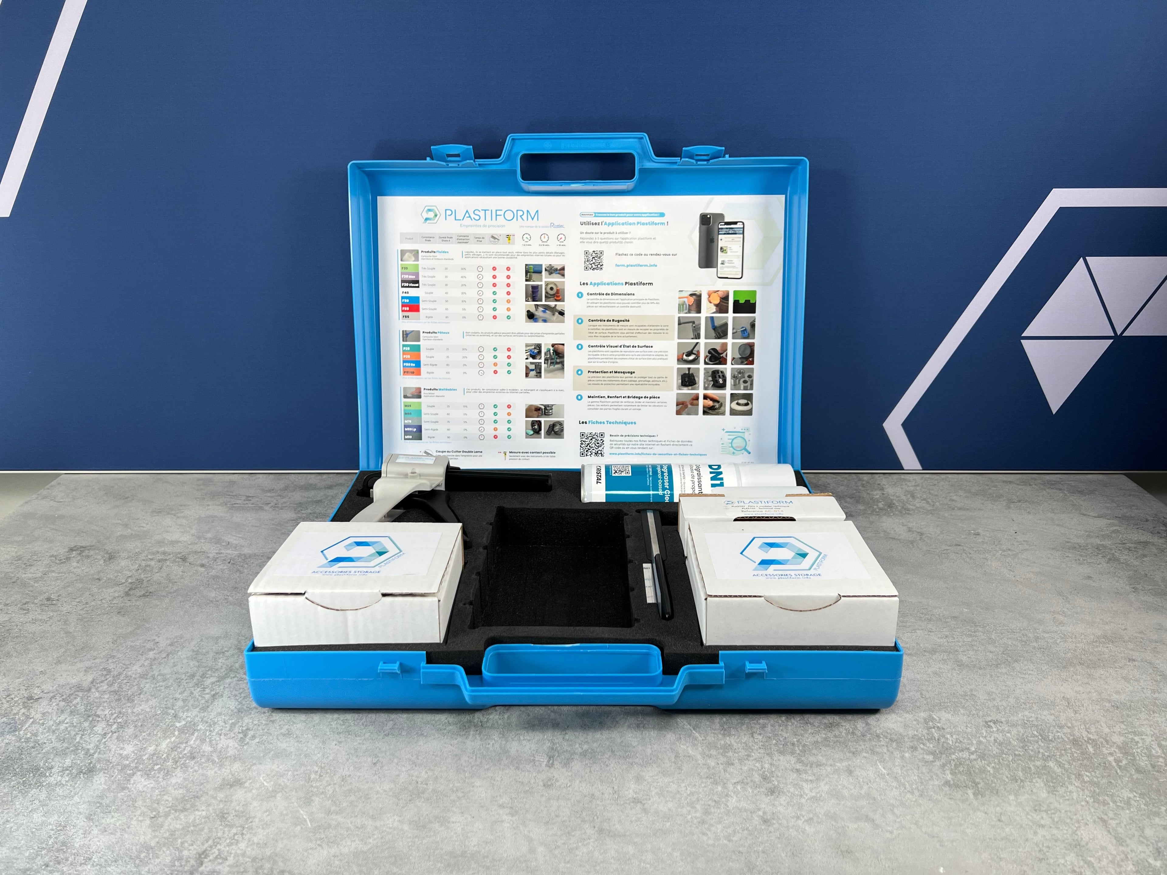 ML-50-EX - Plastiform Case Kit - Accessories with Double Blade Cutter