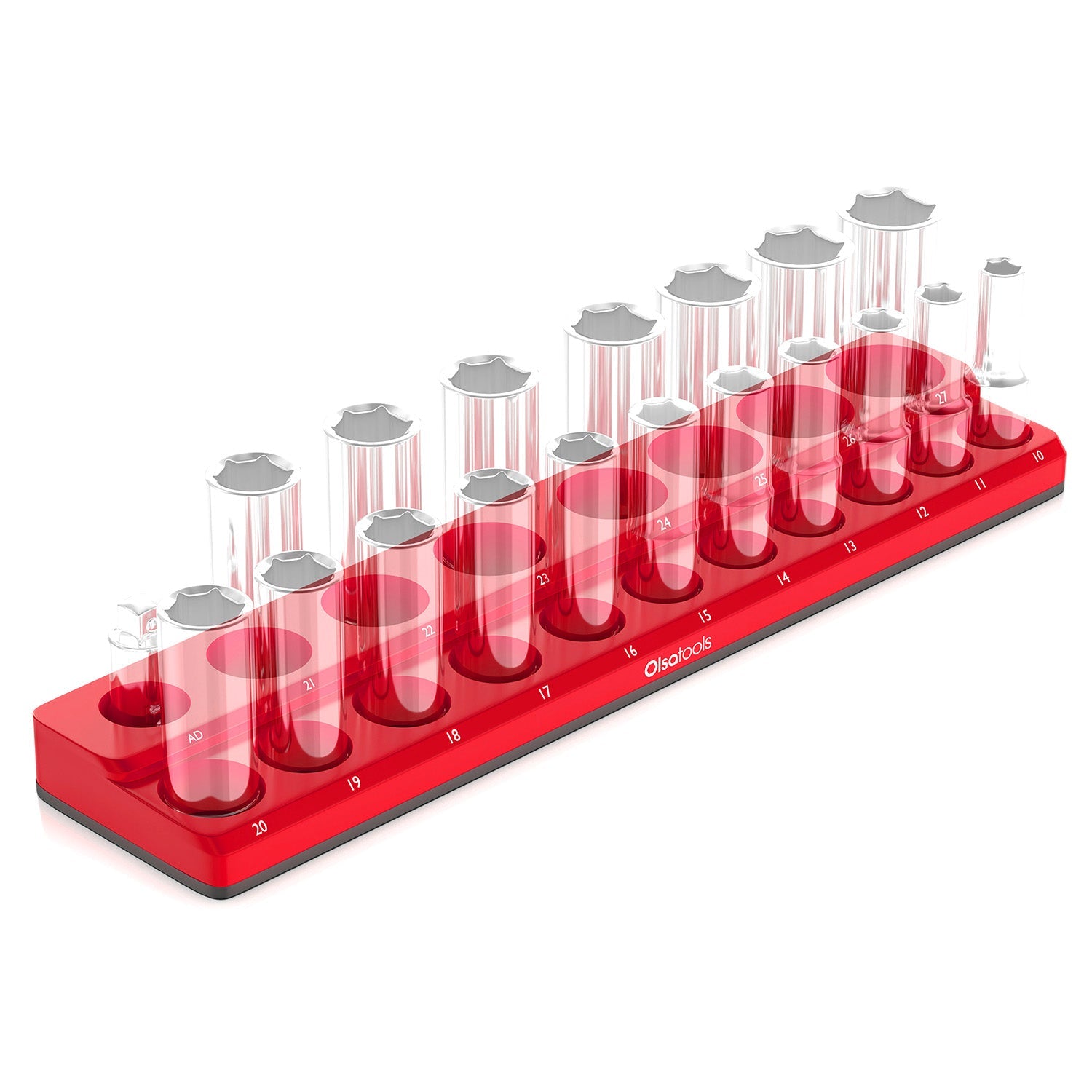 2-Row Magnetic Socket Holders