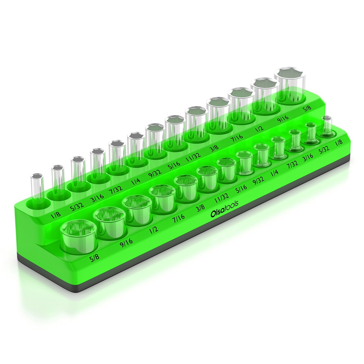 2-Row Magnetic Socket Holders