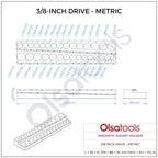 2-Row Magnetic Socket Holders