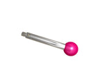 SM3 100 030 RCA - Straight M3 CMM Stylus, 10mm Ruby Ball, 30mm Tungsten Carbide Stem, 21mm EWL