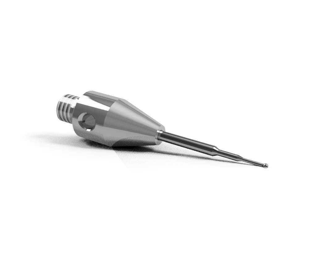 SM3 XS03 020 CCA - Stepped M3 XXT CMM Stylus, 0.3mm Carbide Ball, 20mm Tungsten Carbide Stem, 11mm EWL