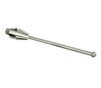 SM4 030 050 CCA - Straight M4 Stylus, 3mm Carbide Ball, 50mm Tungsten Carbide Stem, 38mm EWL