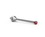 SM5 030 033 RCA - Straight M5 CMM Stylus, 3mm Ruby Ball, 33.5mm Tungsten Carbide Stem, 23.5mm EWL