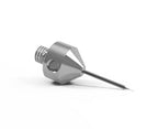 SM5 M01 025 CCA - Stepped Micro M5 CMM Stylus, 0.1mm Carbide Ball, 25mm Tungsten Carbide Stem, 15mm EWL