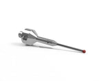 SM5 S20 058 RCA - Stepped M5 CMM Stylus, 2mm Ruby Ball, 58mm Tungsten Carbide Stem, 33mm EWL