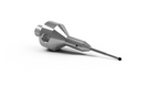 SM5 S10 035 SCA - Stepped M5 CMM Stylus, 1mm Silicon Nitride Ball, 35mm Tungsten Carbide Stem, 12mm EWL