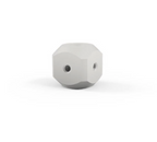 ZM5 015 0M3 ALU - M5 Attachment, 4x M3 Thread, 15mm Length, Aluminium