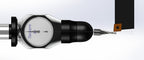 Tschorn Replacement 3.6mm Probe Tip for Tschorn 3D Tester DREHplus, 34mm Reach
