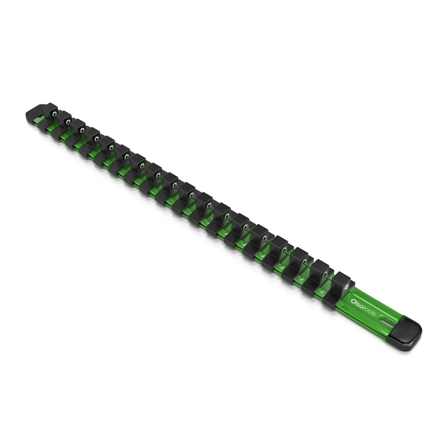 Aluminum Socket Organizer Rails With Rubber End Caps