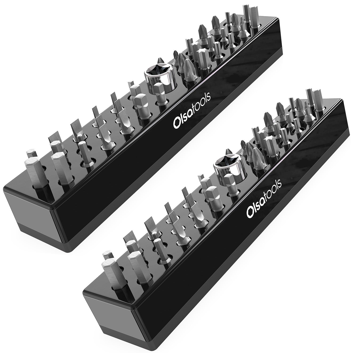 Magnetic Hex 1/4" Bit Organizer