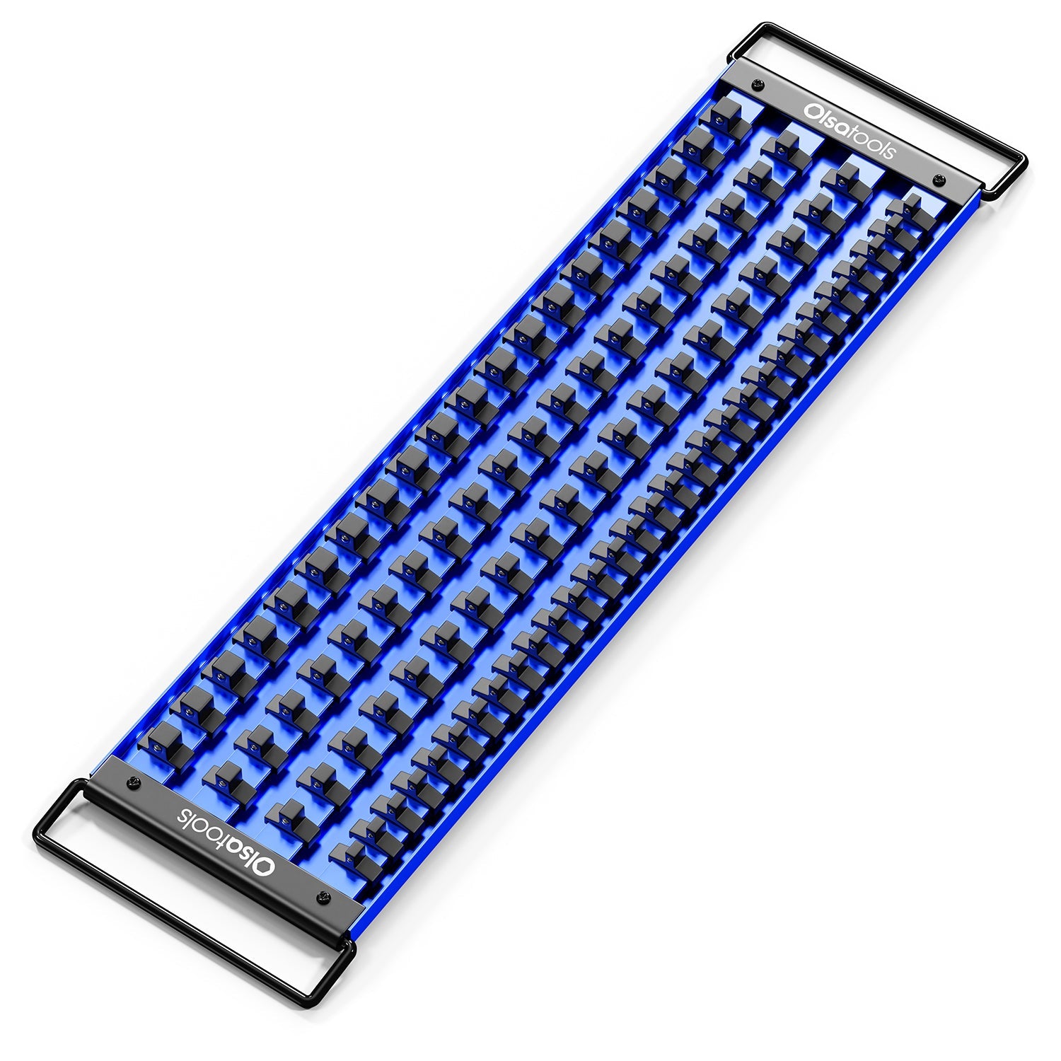 90-Slot Portable Aluminum Socket Tray
