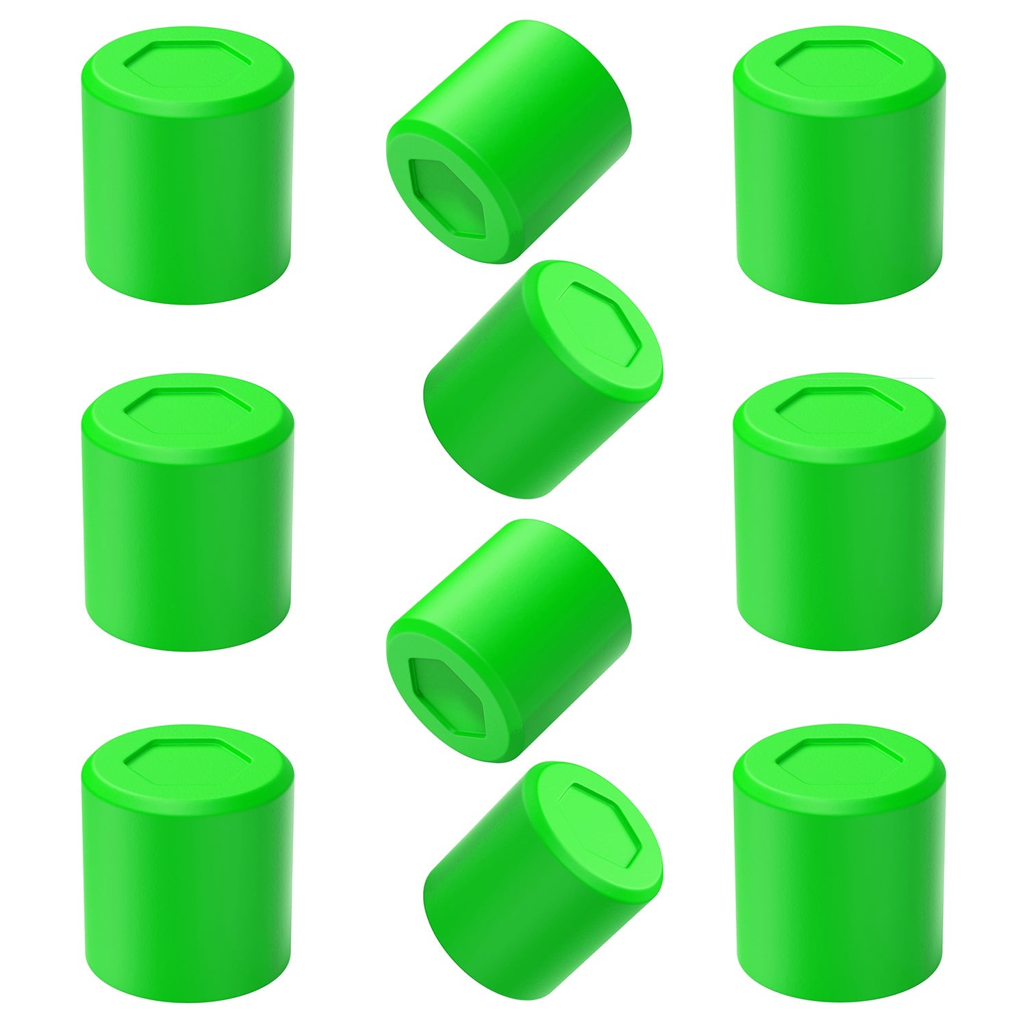 Magnetic Buttons 10pc Set - Strong Silicone Non-Scratch Magnets