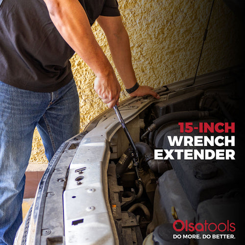 15" Sturdy Wrench Extenders Made from Durable Steel