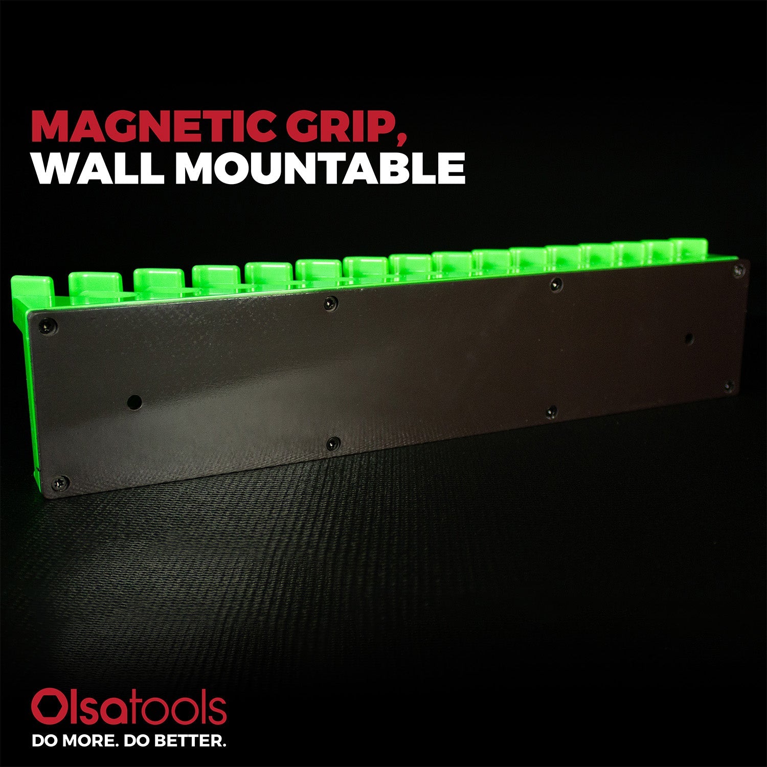 Magnetic Wrench Holders (Holds 15 Wrenches)