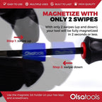 Bit Magnetizer Ring and Demagnetizer Screwdriver Bit Drive Holder