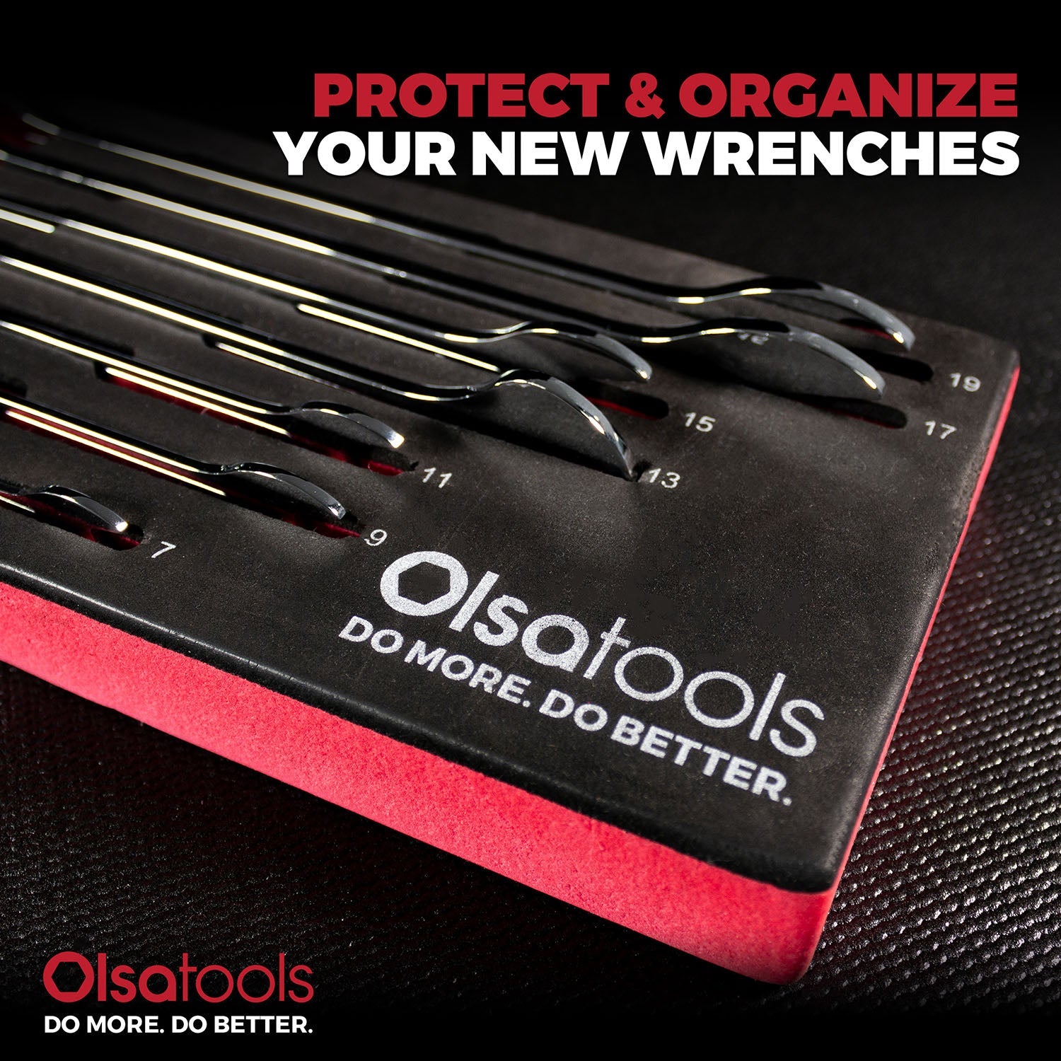 Slim Profile Wrench Set