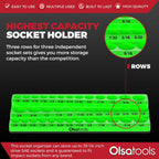 3-Row Magnetic Socket Holder